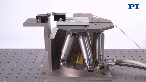 PI Hexapods for Fiber Alignment