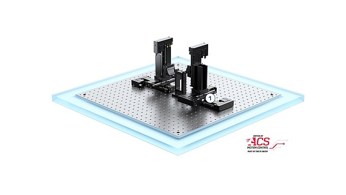 Physik Instrumente Exhibit - Alignment of Optical Fibers and Photonic Devices